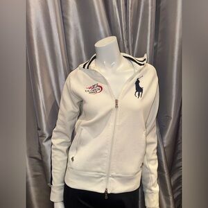 Vintage Polo by Ralph Lauren 2006 Us Open Women's White Jacket